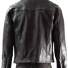 Death Wish Knox Biker Leather Jacket For Sale