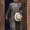 Death on the Nile Kenneth Branagh Grey Suit