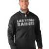 Declan Las Vegas Raiders Black Track Jacket