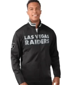Declan Las Vegas Raiders Black Track Jacket
