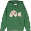 Declan Pratt TV-Series 9-1-1 Season 07 Denny Wilson Green Bear Print Pullover Fleece Hoodie For Men And Women