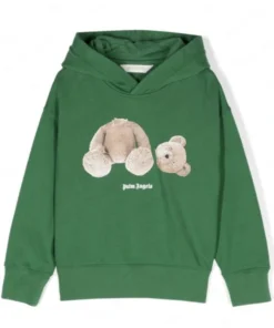 Declan Pratt TV-Series 9-1-1 Season 07 Denny Wilson Green Bear Print Pullover Fleece Hoodie For Men And Women