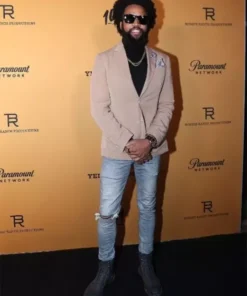 Denim Richards Yellowstone S05 Premiere Tan Blazer