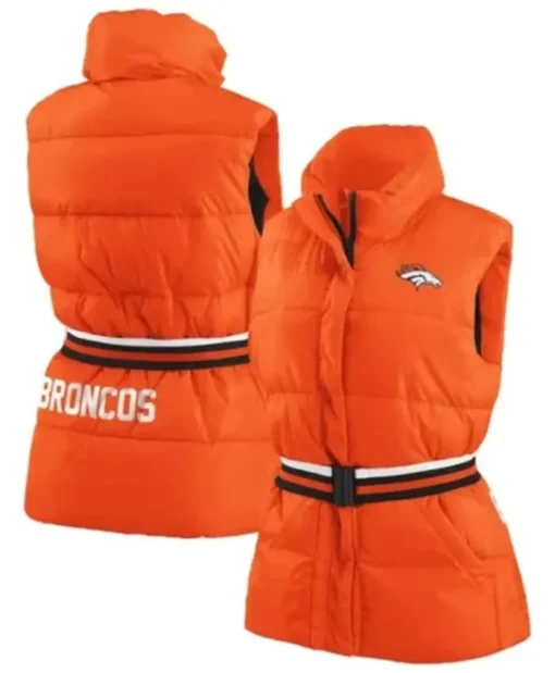 Denver Broncos NFL Zipper Vest