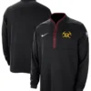 Denver Nuggets Black Coaches Half-Zipper Jacket