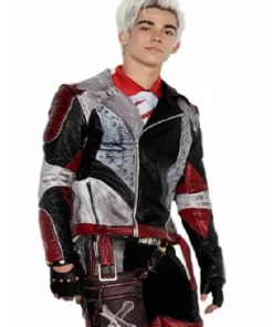 Descendants 3 Carlos Studded Leather Cropped Jacket