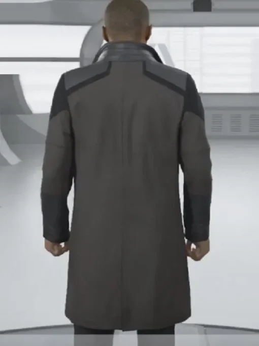 Detroit Become Human Markus Trench Coat back