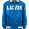 Detroit Lions Starter Blue Jacket