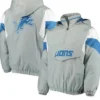 Detroit Lions Starter Grey Jacket
