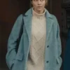 Diana Bishop A Discovery of Witches Teresa Palmer Grey Trench Coat