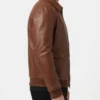Brown Bomber Distressed Aviator A-2 Flight Jacket