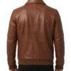 Distressed Brown Aviator A-2 Flight Jacket