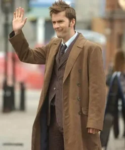 Doctor Who 10th Brown Wool Coat