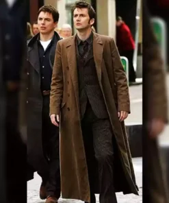 Doctor Who 10th David Tennant Brown Coat sale