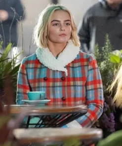 Doctor Who Millie Gibson Check Plaid Coat