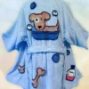 Doggie Wash Kimono Bathrobe