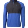 Dominic Indianapolis Colts Blue and Black Quarter-Zip Jacket