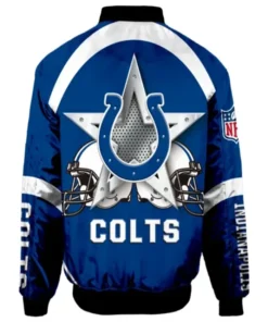 Dominic Indianapolis Colts Running Bomber Jacket