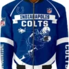 Dominic Indianapolis Colts Running Men Bomber Jacket
