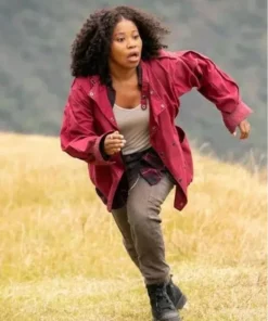 Dominique Fishback Transformers Rise Of The Beasts Red Jacket