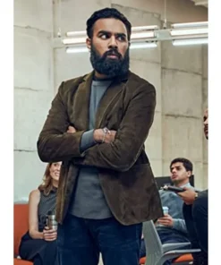 Don’t Look Up Phillip Suede Blazer