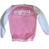Downfall High Machine Gun Kelly Men & Women Pink Varsity Jacket For Sale