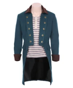 Dr. John Dolittle Blue Trench Coat
