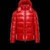 Drake Red Mens and Womens Puffer Jacket For Sale