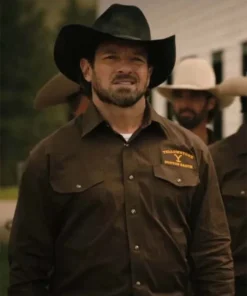 Dutton Ranch Yellowstone Brown Shirt