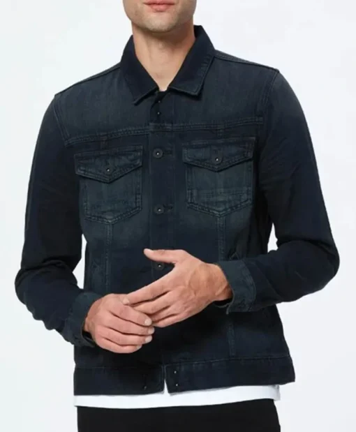 Dylan Minnette TV Series 13 Reasons Why S04 Clay Jensen Blue Denim Jacket