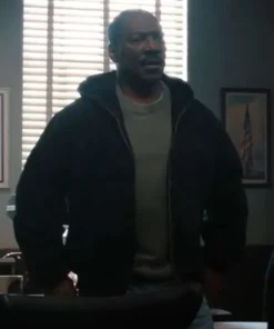 Eddie Murphy Movie Beverly Hills Cop Axel F Black Hooded Jacket For Men And Women
