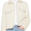 Eden Hawkins Locke and Key Off White Wool Jacket