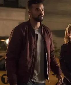 Eka Darville Jessica Jones Malcolm Ducasse Bomber Jacket