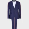 Elite S03 Miguel Bernardeau Navy Blue Suit