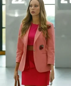 Elite: Short Stories Ester Exposito Pink Blazer