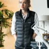 Elizabeth Holmes The Dropout Black Puffer Vest