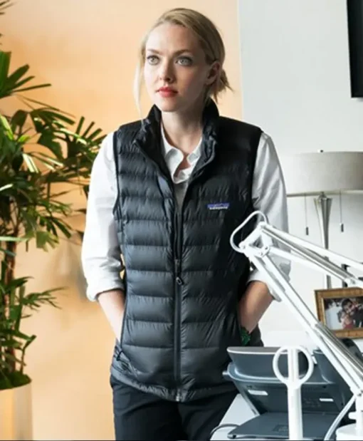 Elizabeth Holmes The Dropout Black Puffer Vest