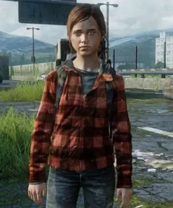 Ellie The Last Of Us Part II Red Hoodie