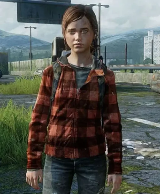 Ellie The Last Of Us Part II Red Hoodie