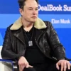 Elon Musk Fur Leather Jacket