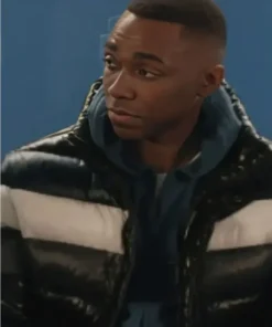 Elsbeth S01 Hunter McGrath Black Puffer Jacket