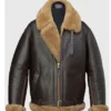 Elvin B-3 Shearling Leather Aviator Jacket