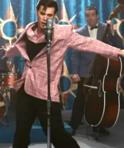 Elvis Austin Butler Pink Suiting Blazer Coat