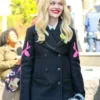 Emily Alyn Lind Gossip Girl S02 Black Coat