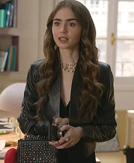 Emily Cooper Emily In Paris Black Jacket