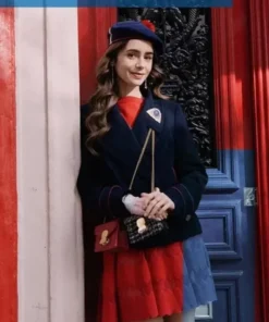 Emily Cooper Emily In Paris Blue Coat