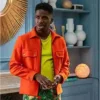 Emily In Paris S02 Julien Orange Cotton Jacket