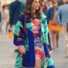 Emily In Paris S02 Lily Collins Multicolor Coat