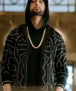 Eminem Houdini Black Zipper Hoodie