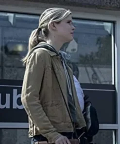 Erin Moriarty The Boys S02 Annie January Camel Brown Jacket